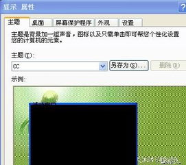 关于电脑主题修改