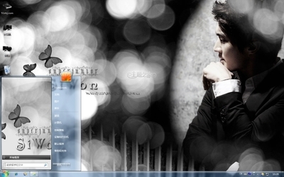 Super Junior Siwon专属主题 打造韩流明星风尚的Win7桌面