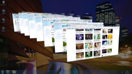 都市夜景高清宽屏主题 点亮你的数字世界